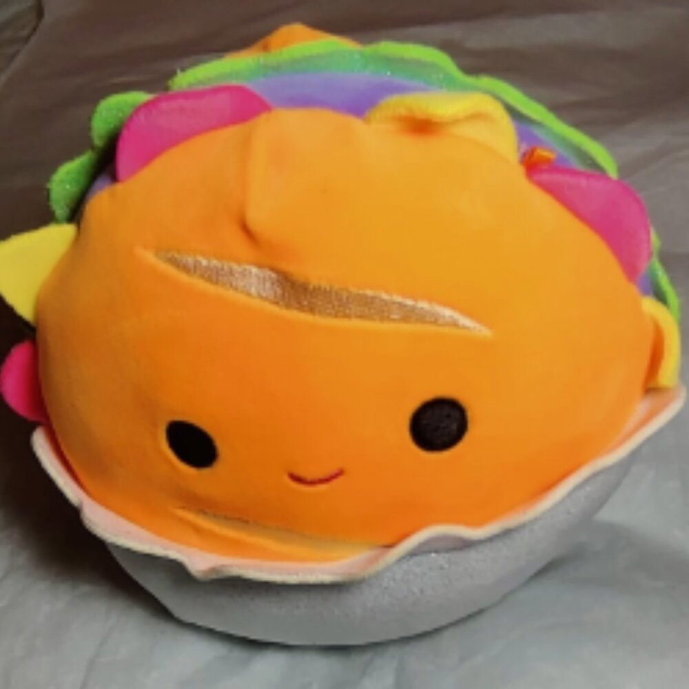 Squishmallows Iker The Hoagie Sandwich 8" Junk Food Squad Neon Kelly Toy 2023